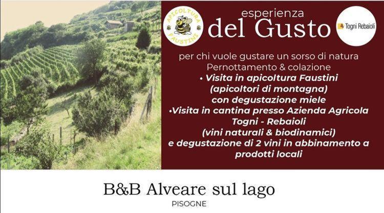Agriturismo Alveare Sul Lago ปิโซเญ ภายนอก รูปภาพ